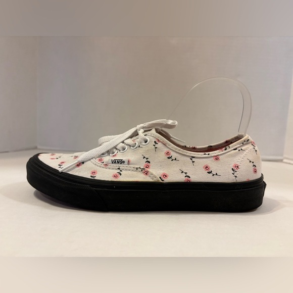 Vans Lazy Oaf limited edition flower blossom print lace-up sneakers size 9 - Picture 4 of 12